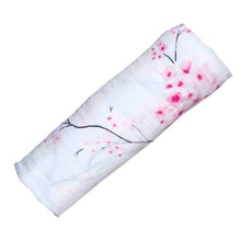 Load image into Gallery viewer, Cherry Blossom Organic Swaddle