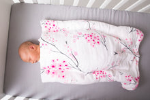 Load image into Gallery viewer, Cherry Blossom Organic Swaddle