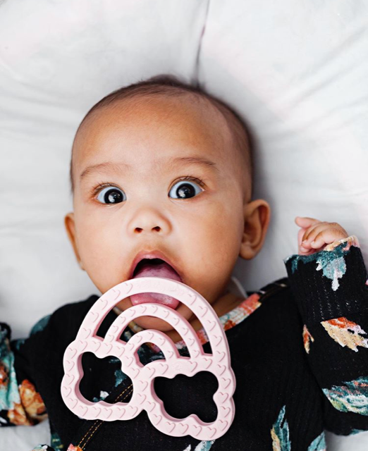 Rainbow Silicone Teether